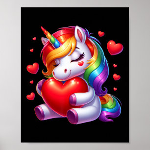Poster Coração Bonita Com Dia de os namorados De Coração 