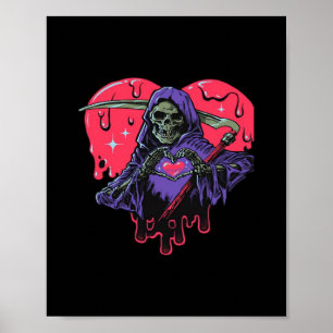 Poster Coração Coluna Clássica