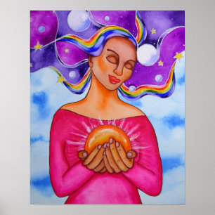 Pôster Coração da cura