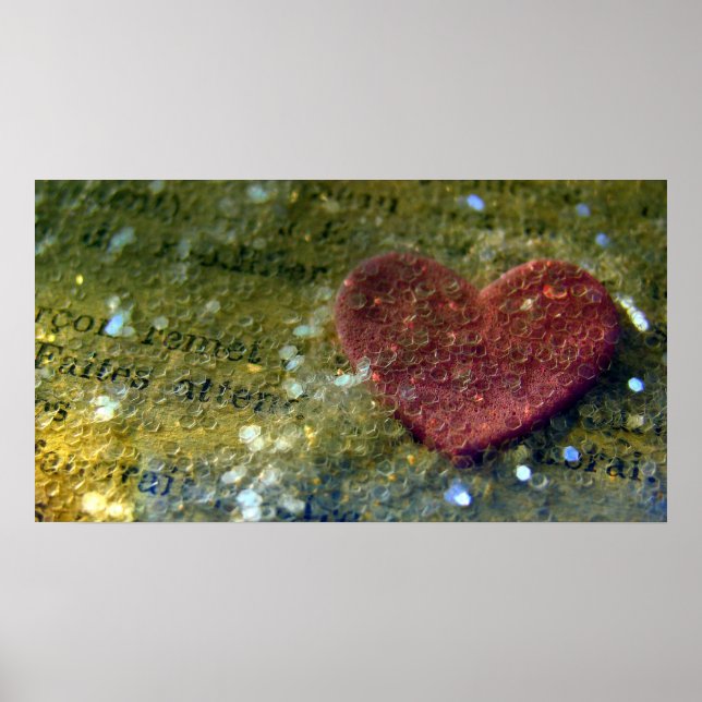 Pôster Coração da questão (Frente)