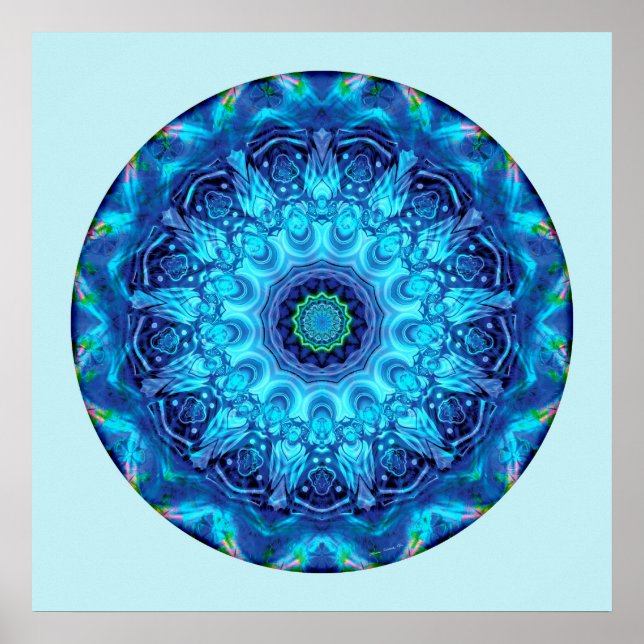 Pôster Coração da Renúncia Mandala 5 (Frente)