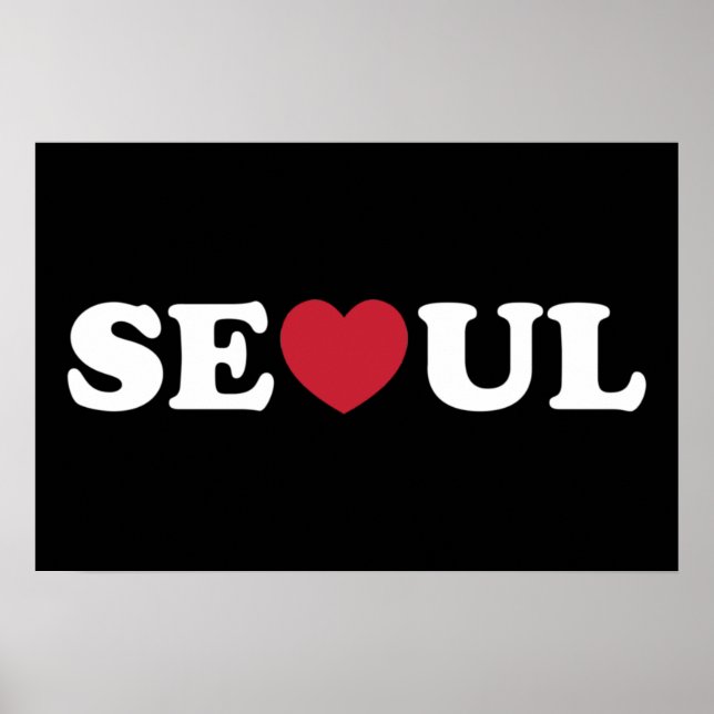 Poster Coração de Amor de Seul (Frente)