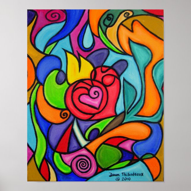 Pôster Coração de Corações (Frente)