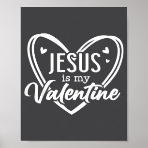 Poster Coração de Jesus Fé Cristã Amor Dia dos Namorados