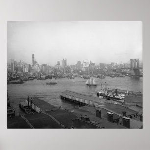 Poster Coração de Nova Iorque do Brooklyn