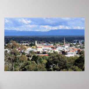 Poster Coração de Stawell e os Grampians