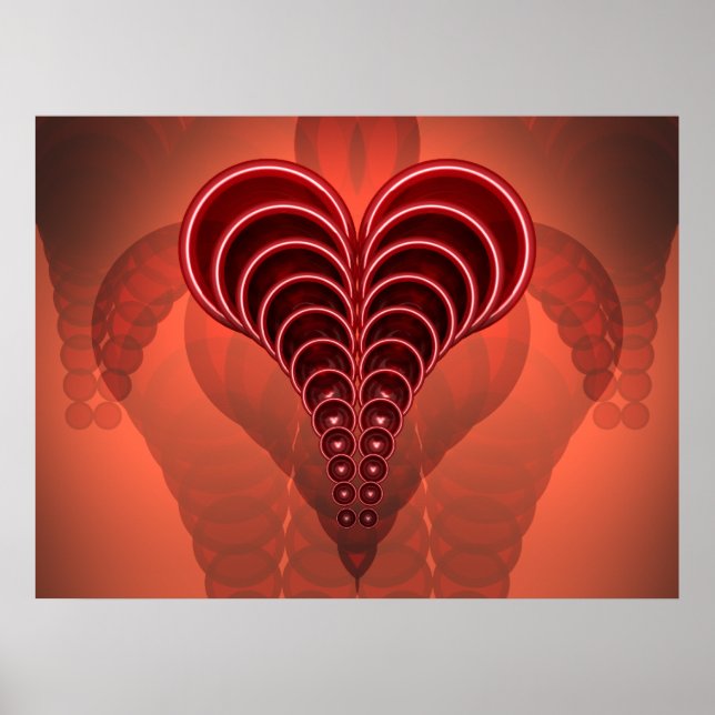 Poster Coração I de Sylvia (Frente)