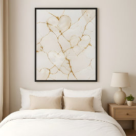 Poster Coração Kintsugi de Amor
