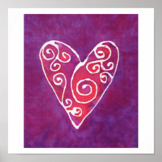Pôster Coração nº 1