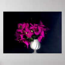 Coração rosa no preto