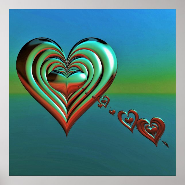 Pôster Corações Alto do Céu (Frente)