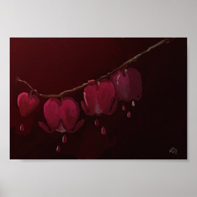 Poster Corações Sangrentos (Frente)