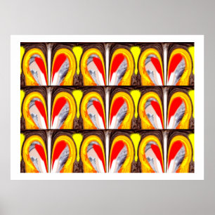 Pôster Corações sortudos