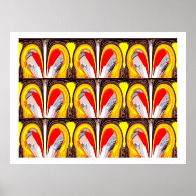 Pôster Corações sortudos (Frente)