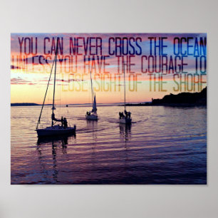 Pôster Coragem Em Sair Da Curta