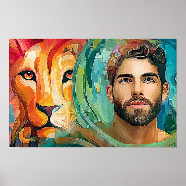 Poster Coragem na Cova dos Leões (Frente)
