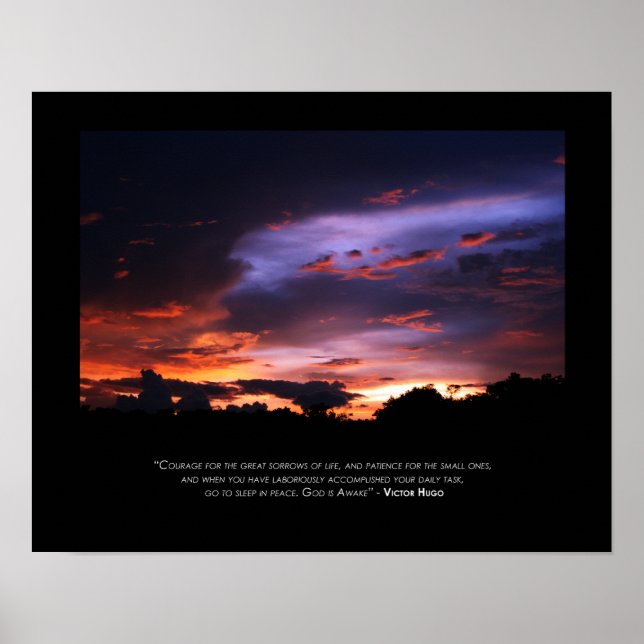 Pôster Coragem, Paciência, Rest_Black Border (Frente)