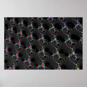 Poster Corais - Mandelbrot