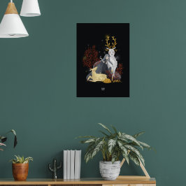 Poster CORAL DEER de Alexandra Dikaia