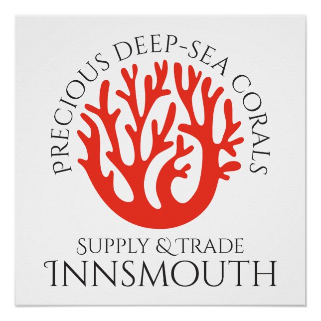 Pôster Coral Trade Innsmouth (Frente)