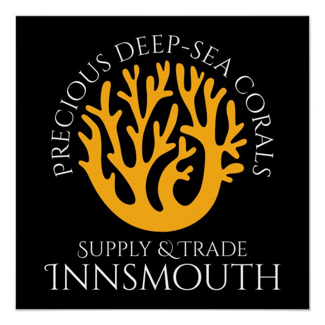 Pôster Coral Trade Innsmouth (Frente)