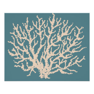 Pôster Coral Wall Art Poster