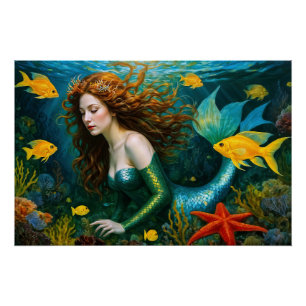 Pôster "Coralyn" - Linda Sereia Mística