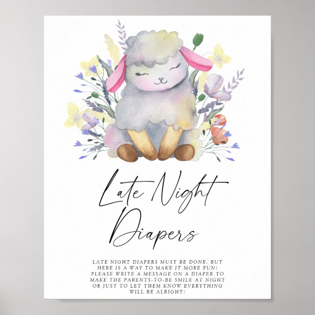 Poster Corda - Jogo de fraldas tarde da noite (Frente)