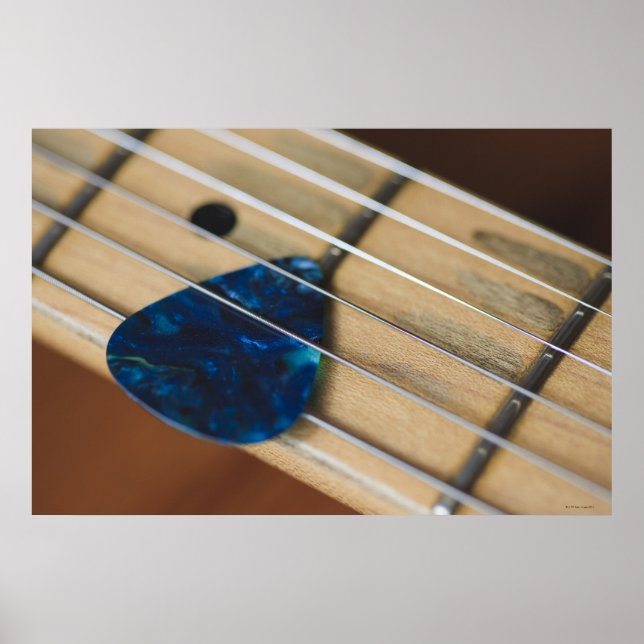 Pôster Cordas de Violão Elétricas (Frente)