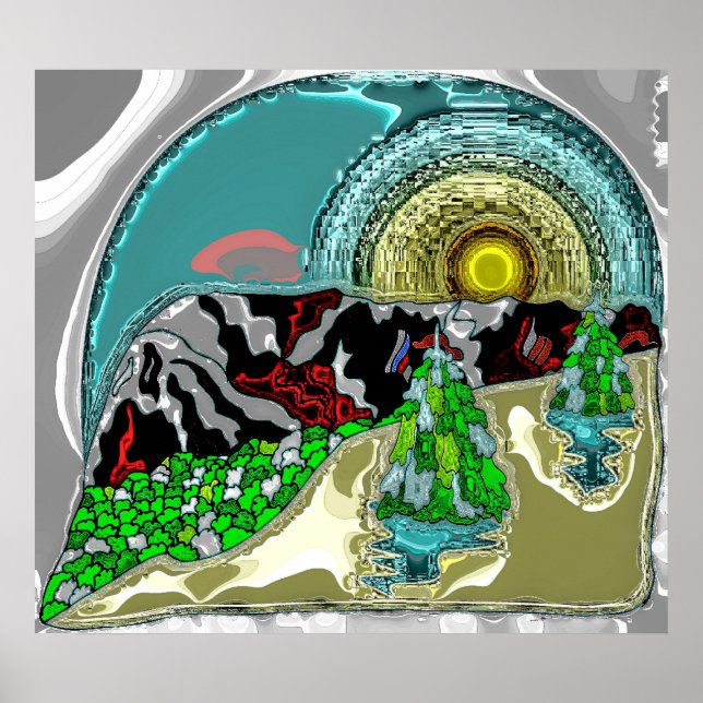 Pôster Cordilheira 14 (Frente)