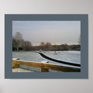 Pôster Core Creek Park Winter
