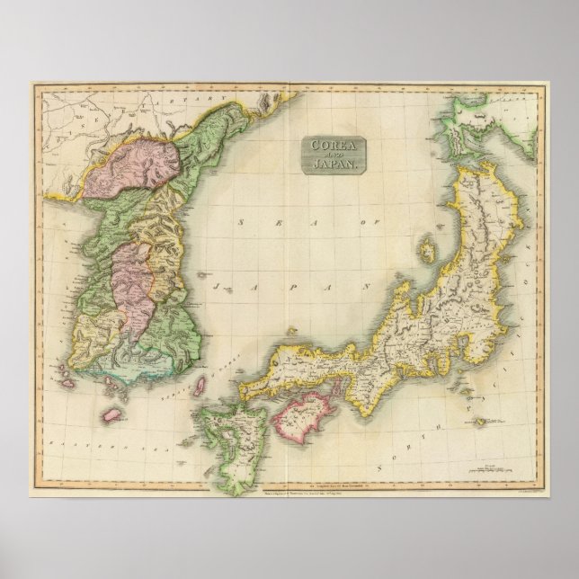 Pôster Corea, Japão (Frente)