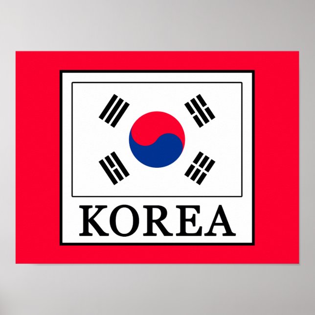 Poster Coreia (Frente)
