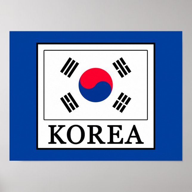 Poster Coreia (Frente)