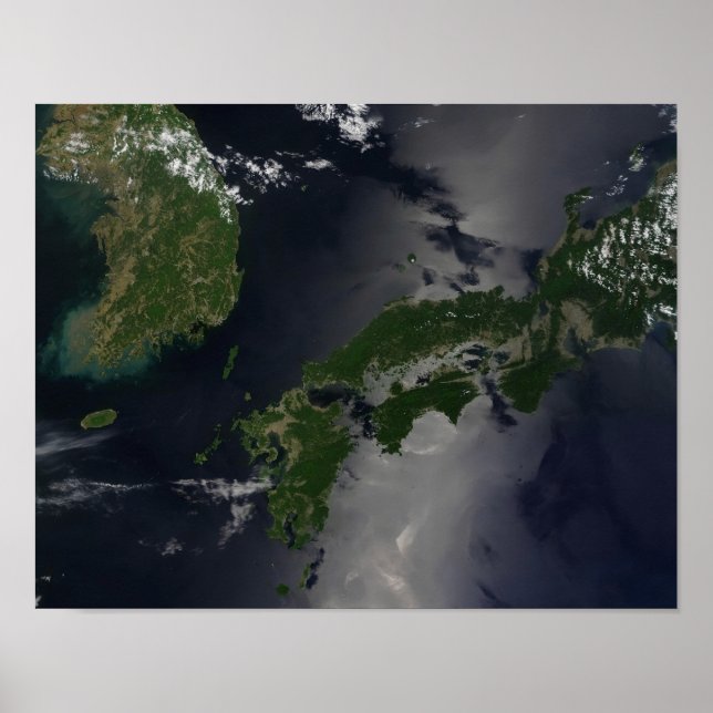 Poster Coreia do Norte e do Sul, (Frente)