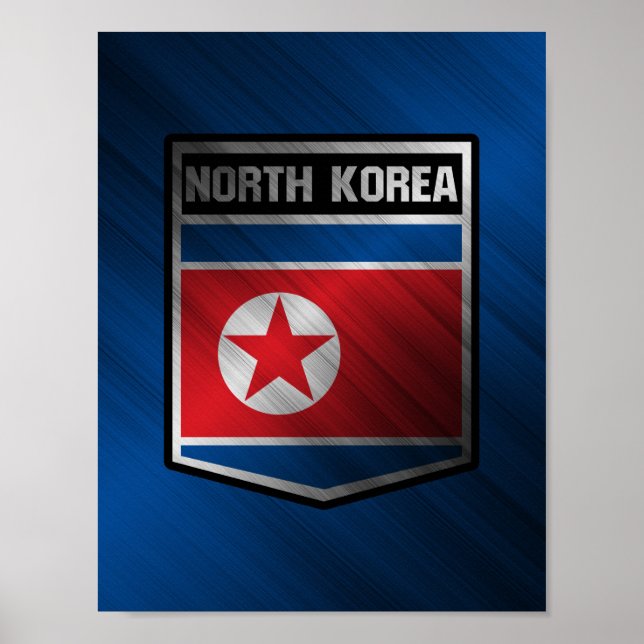 Poster Coreia, Norte (Frente)