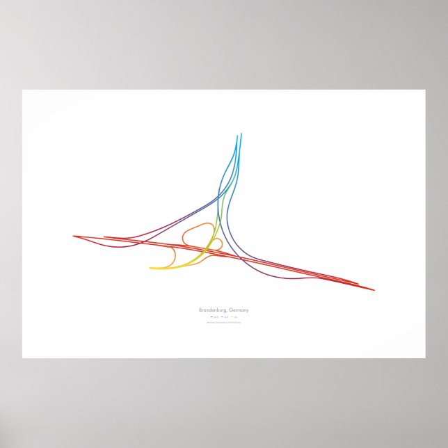 Pôster Coreografia de intercâmbio: Brandemburgo, Alemanha (Frente)