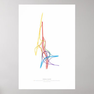 Poster Coreografia de Intercâmbio: Brisbane, Austrália