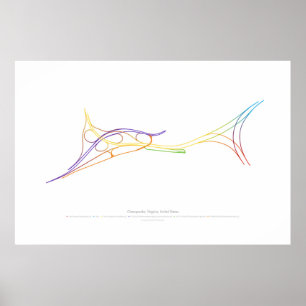 Poster Coreografia de intercâmbio: Chesapeake, VA, EUA 1