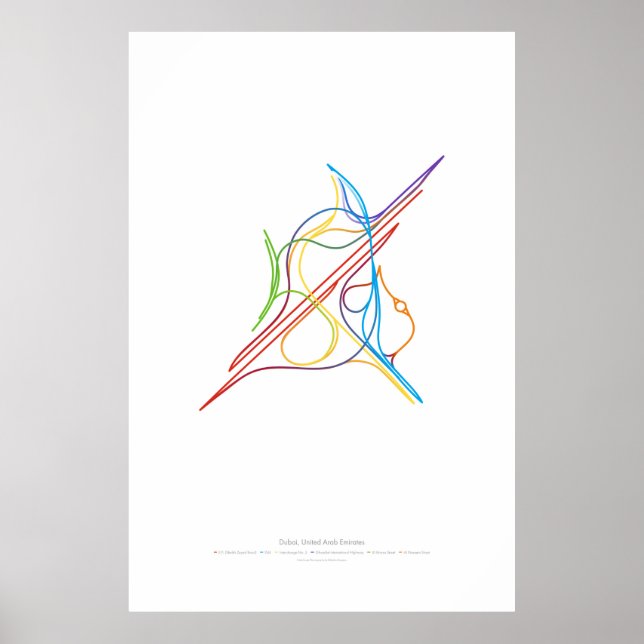 Pôster Coreografia de intercâmbio: Dubai, EAU 2 (Frente)