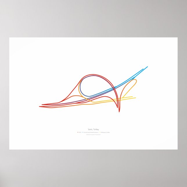 Poster Coreografia de intercâmbio: İzmir, Turquia (Frente)