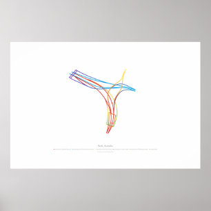 Pôster Coreografia de intercâmbio: Perth, Austrália 1 v