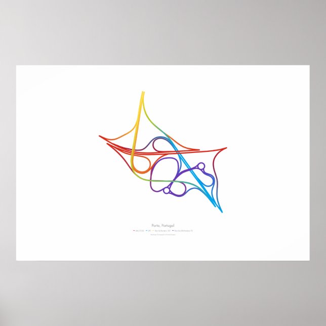Poster Coreografia de Intercâmbio: Porto, Portugal (Frente)