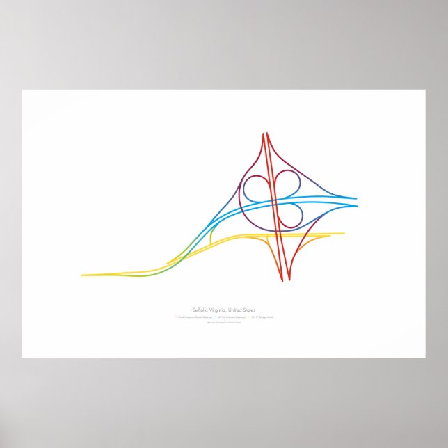 Pôster Coreografia de intercâmbio: Suffolk, VA, EUA (Frente)