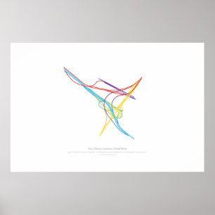 Poster Coreografia do intercâmbio: Nova Orleães, LA, E.