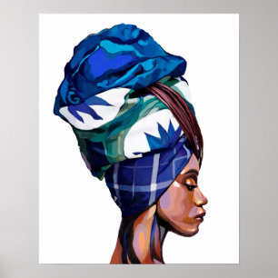 Poster Cores da África. #imagem