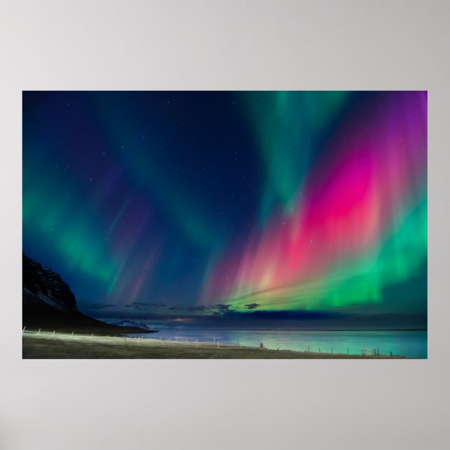 Pôster Cores da noite (Frente)