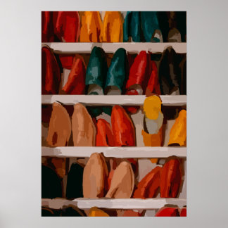 Poster Cores de Marrocos