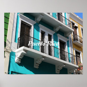 Pôster Cores de Puerto Rico