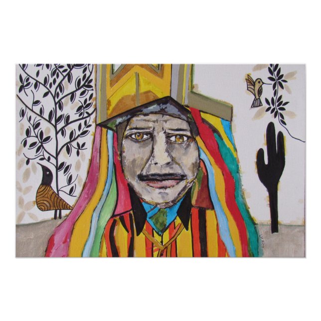 Pôster Cores do Guerreiro (Frente)